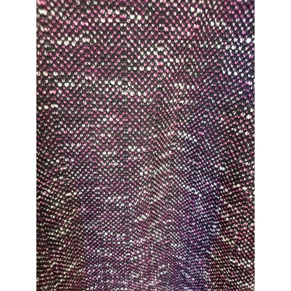 Ann Taylor Factory Petite Pink, Black and White Knit Short Sleeve Dress Size 2P - Picture 6 of 8